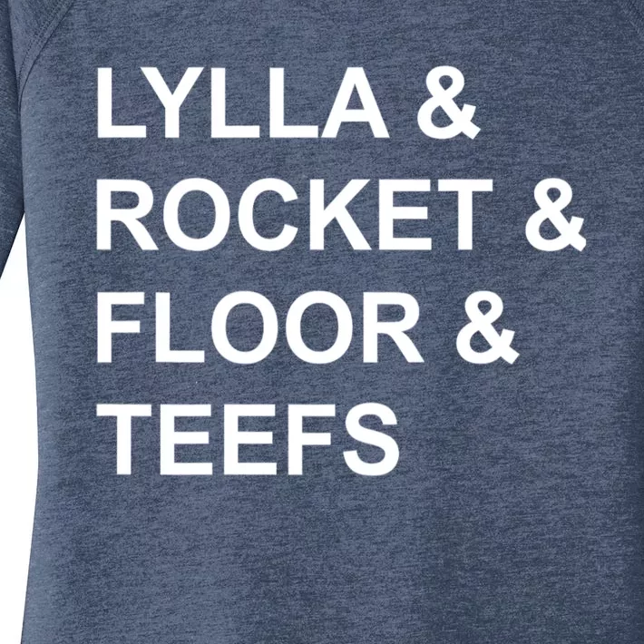 Lylla & Rocket & Floor & Teefs Funny Birthday Quote Women's Perfect Tri Tunic Long Sleeve Shirt