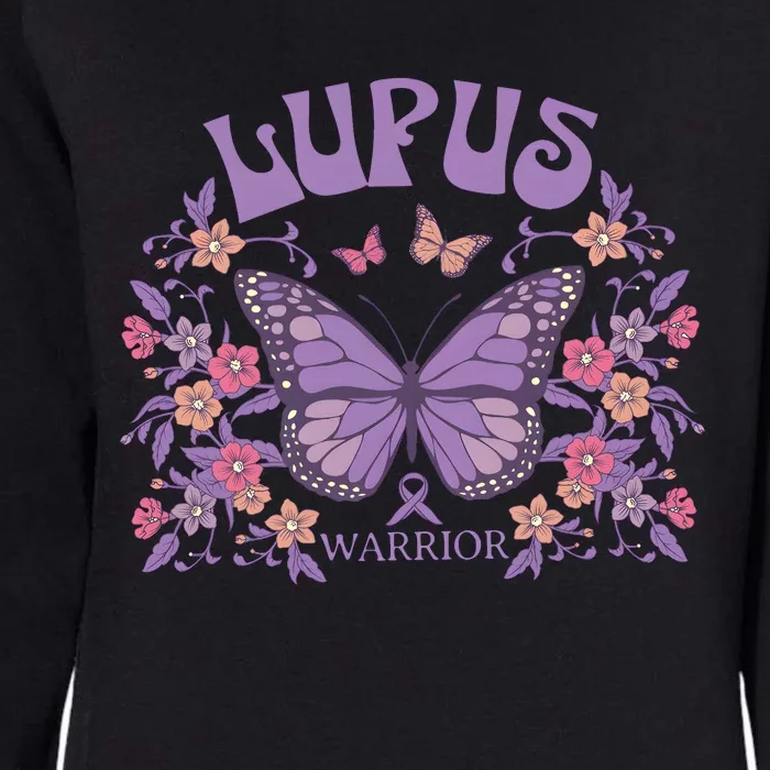 Lupus Ribbon Fibromyalgia Lupus Awareness Womens California Wash Sweatshirt