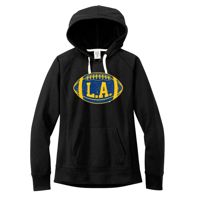 LA Rams Football Women's Fleece Hoodie