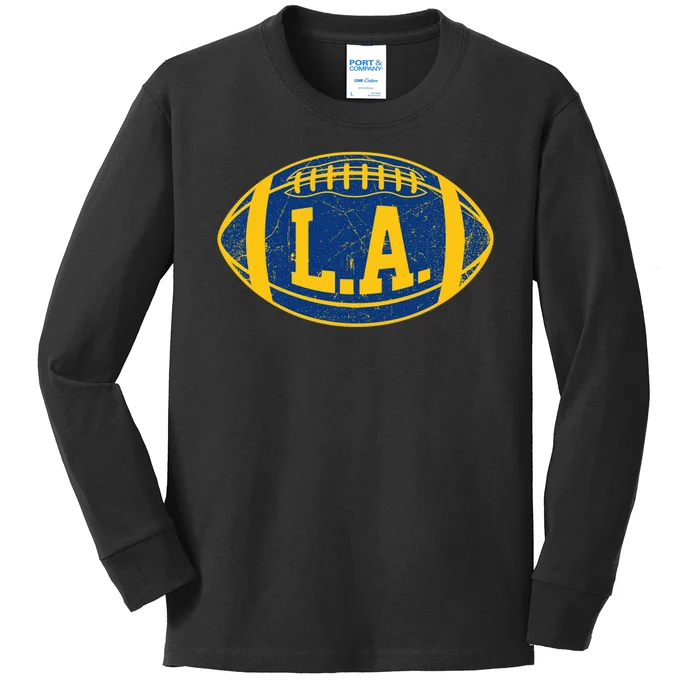 LA Rams Football Kids Long Sleeve Shirt