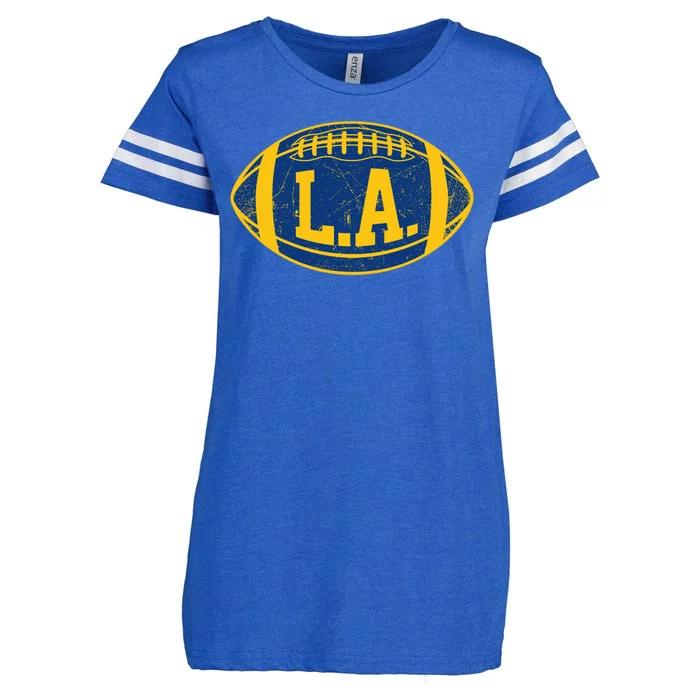 LA Rams Football Enza Ladies Jersey Football T-Shirt