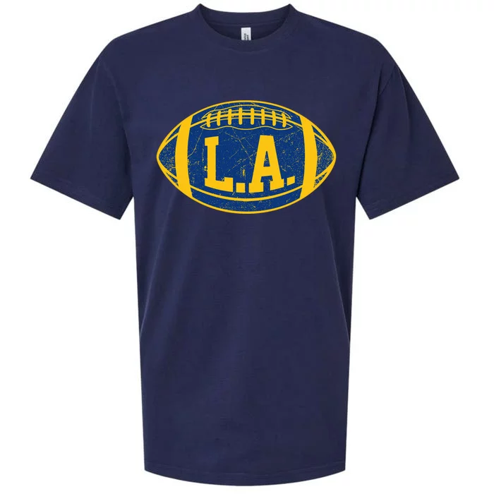 LA Rams Football Sueded Cloud Jersey T-Shirt