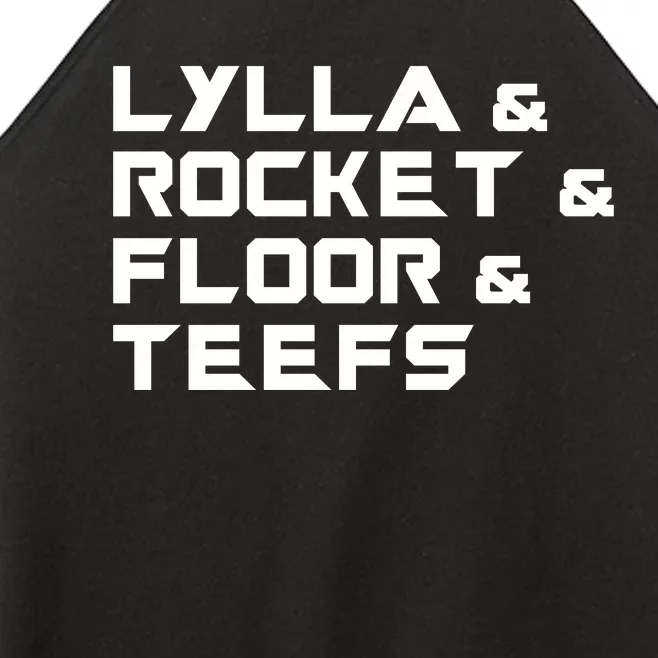 Lylla & Rocket & Floor & Teefs Women’s Perfect Tri Rocker Tank