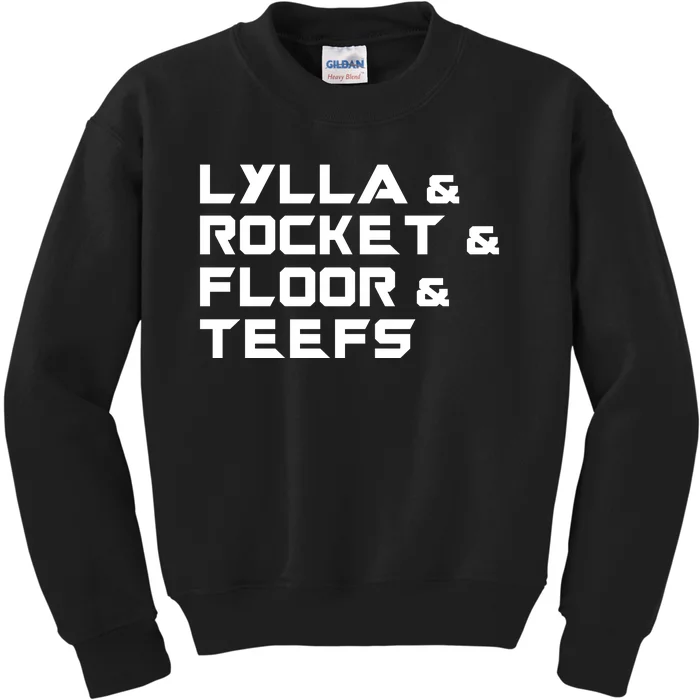 Lylla & Rocket & Floor & Teefs Kids Sweatshirt