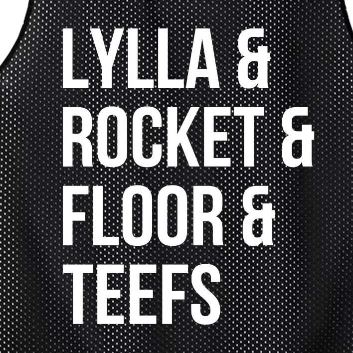 Lylla & Rocket & Floor & Teefs Mesh Reversible Basketball Jersey Tank