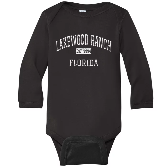 Lakewood Ranch Florida FL Vintage Baby Long Sleeve Bodysuit