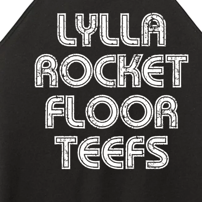 Lylla & Rocket & Floor & Teefs Women’s Perfect Tri Rocker Tank