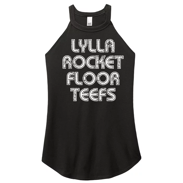 Lylla & Rocket & Floor & Teefs Women’s Perfect Tri Rocker Tank