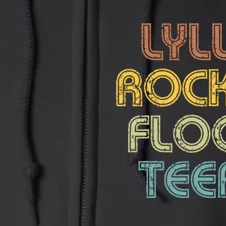 Lylla & Rocket & Floor & Teefs Full Zip Hoodie