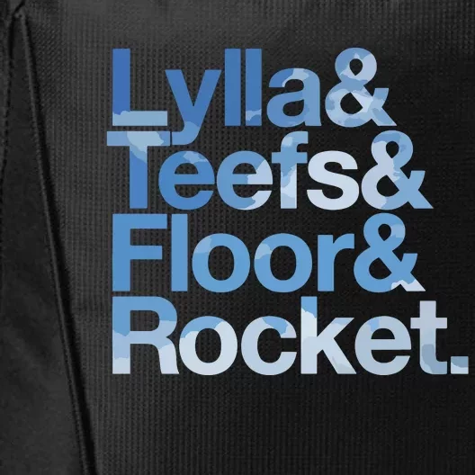 Lylla & Rocket & Floor & Teefs Funny City Backpack