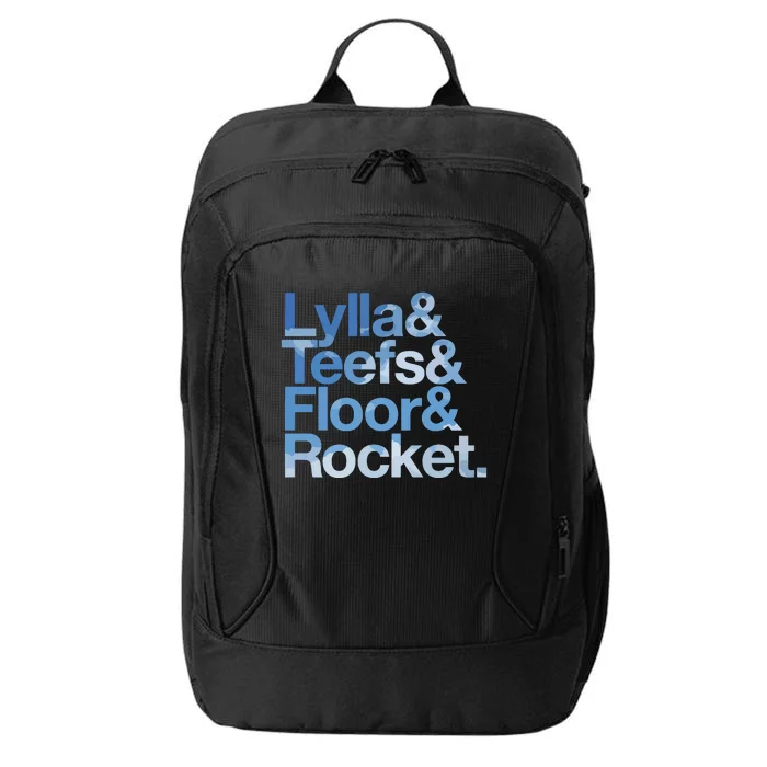 Lylla & Rocket & Floor & Teefs Funny City Backpack