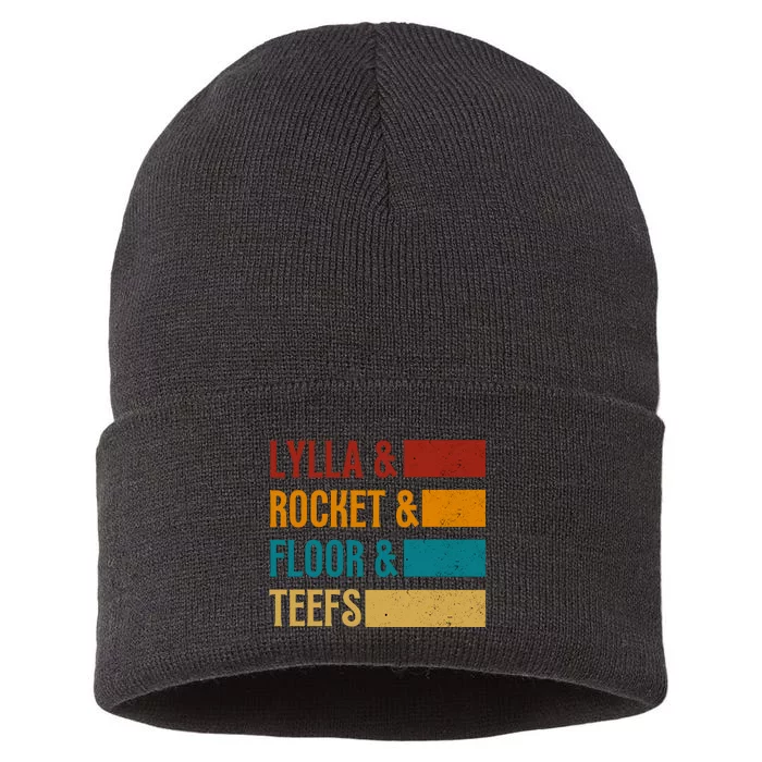 Lylla & Rocket & Floor & Teefs Sustainable Knit Beanie