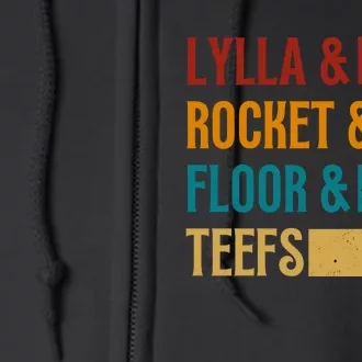 Lylla & Rocket & Floor & Teefs Full Zip Hoodie