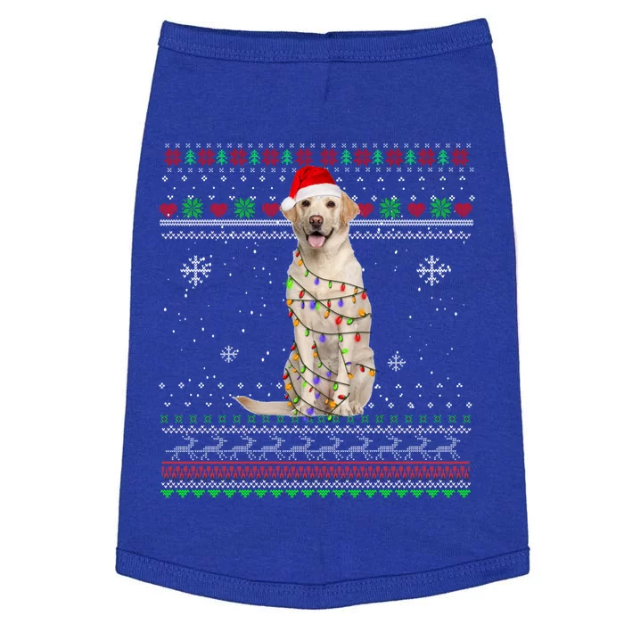 Labrador Retriever Funny Christmas Pajama Gift Xmas Sweater Great Gift Doggie Tank