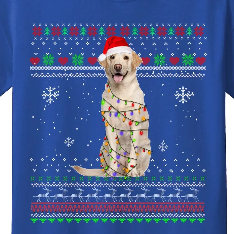 Labrador Retriever Funny Christmas Pajama Gift Xmas Sweater Great Gift Kids T-Shirt