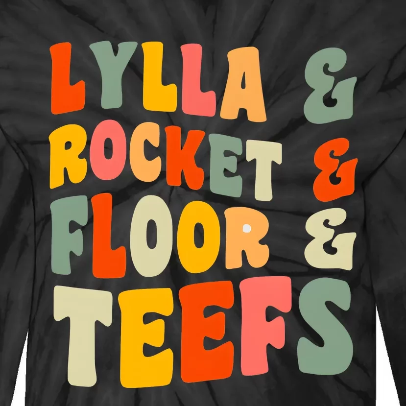 Lylla Rocket Floor And Teefs James Gunn Tie-Dye Long Sleeve Shirt