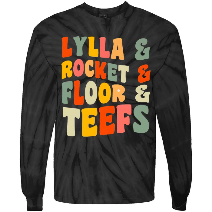 Lylla Rocket Floor And Teefs James Gunn Tie-Dye Long Sleeve Shirt