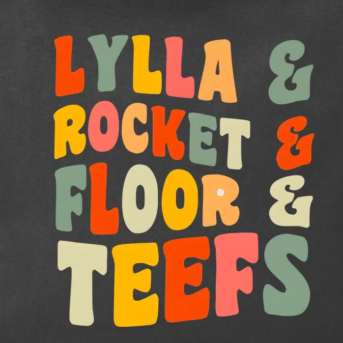 Lylla Rocket Floor And Teefs James Gunn Zip Tote Bag