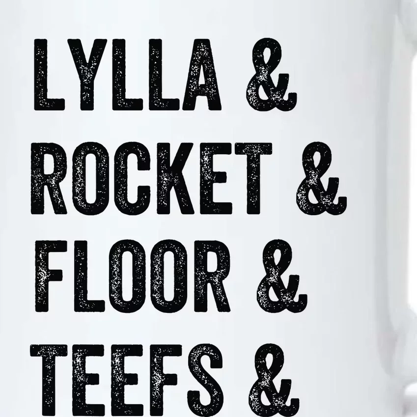 Lylla Rocket Floor And Teefs Black Color Changing Mug