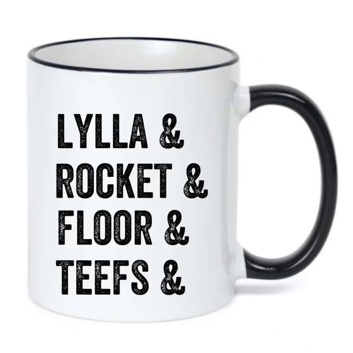 Lylla Rocket Floor And Teefs Black Color Changing Mug