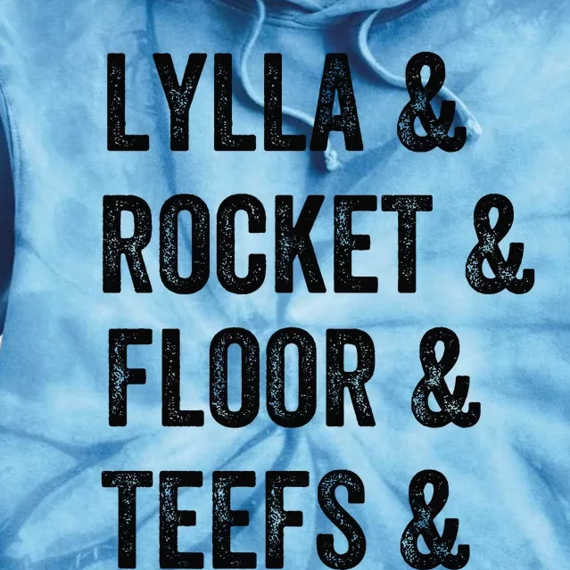 Lylla Rocket Floor And Teefs Tie Dye Hoodie