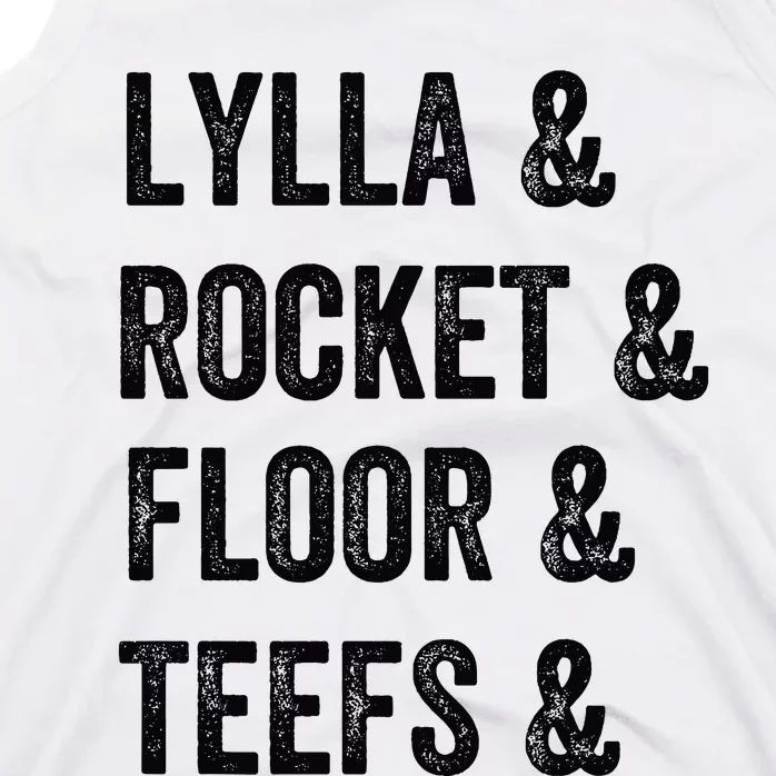 Lylla Rocket Floor And Teefs Tank Top