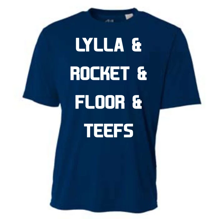 LYLLA & ROCKET & FLOOR & TEEFS Cooling Performance Crew T-Shirt