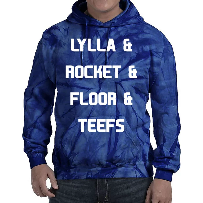 LYLLA & ROCKET & FLOOR & TEEFS Tie Dye Hoodie