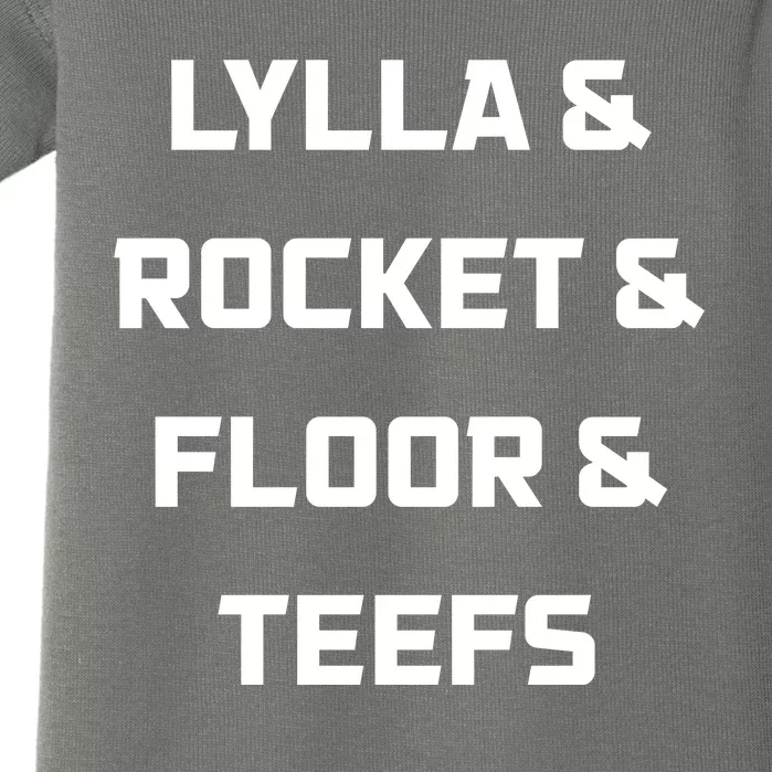 Lylla Rocket Floor And Teefs Baby Bodysuit