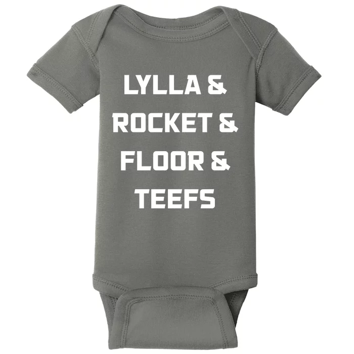 Lylla Rocket Floor And Teefs Baby Bodysuit