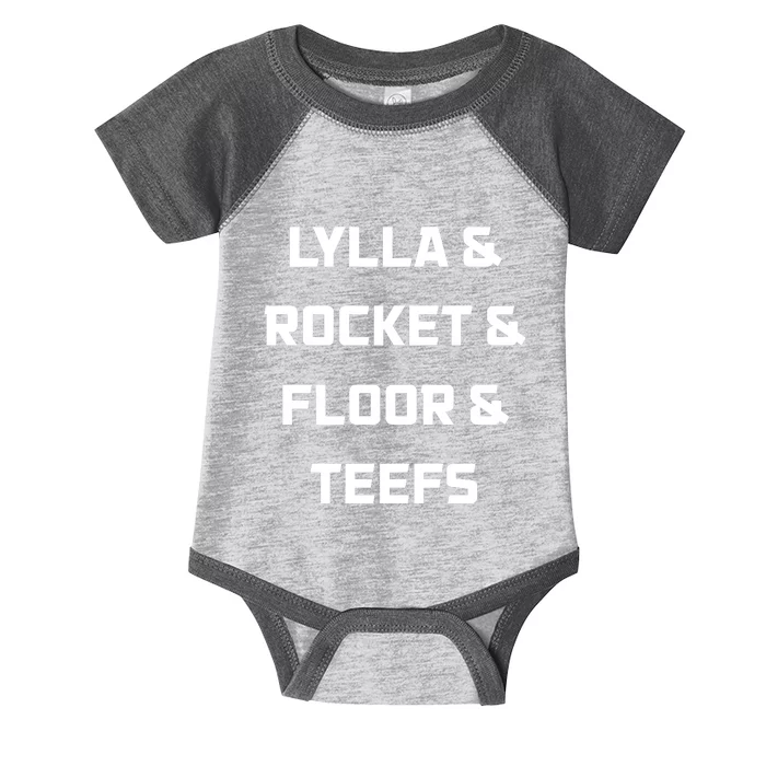 Lylla Rocket Floor And Teefs Infant Baby Jersey Bodysuit