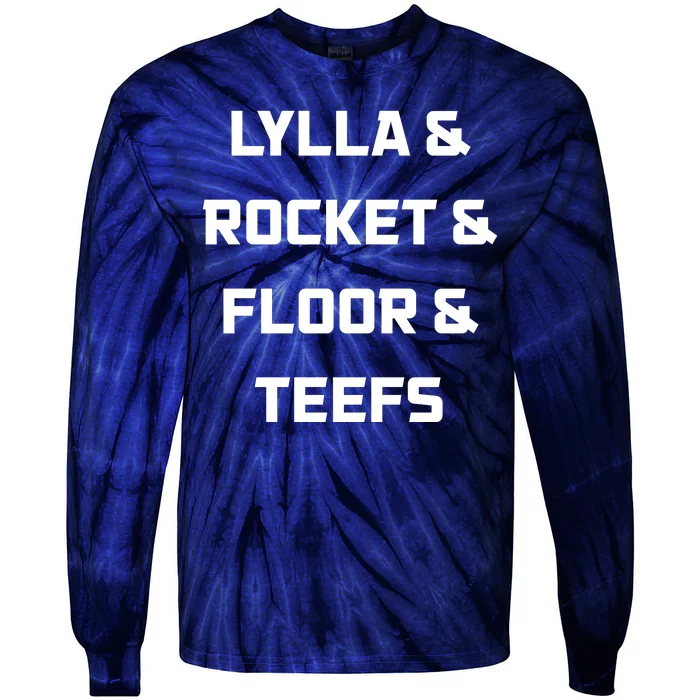 Lylla Rocket Floor And Teefs Tie-Dye Long Sleeve Shirt