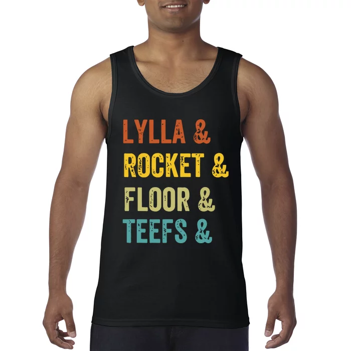 Lylla & Rocket & Floor & Teefs James Gunn Tank Top