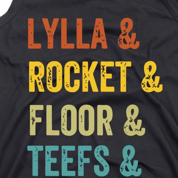 Lylla & Rocket & Floor & Teefs James Gunn Tank Top