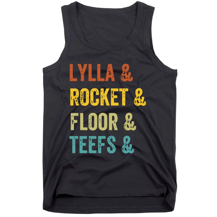 Lylla & Rocket & Floor & Teefs James Gunn Tank Top