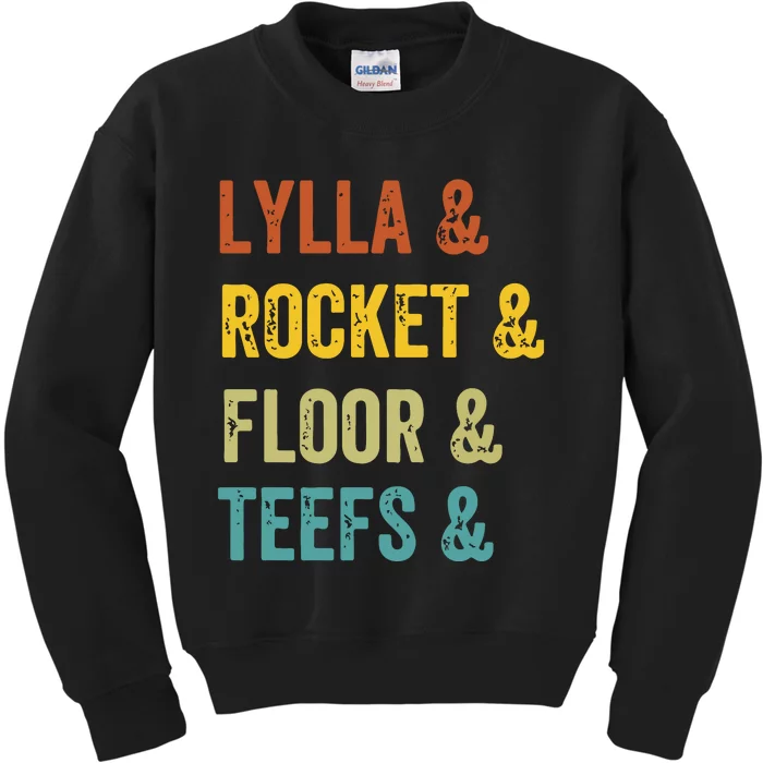 Lylla & Rocket & Floor & Teefs James Gunn Kids Sweatshirt