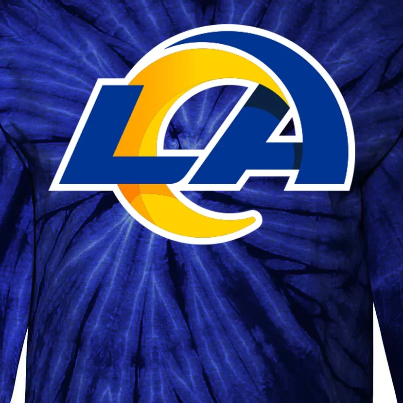 LA  Los Angeles Football Tie-Dye Long Sleeve Shirt