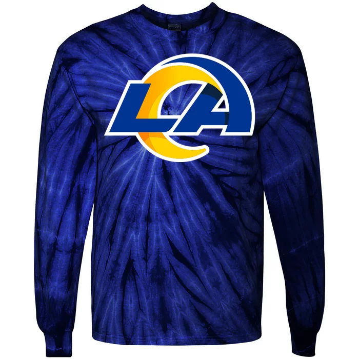 LA  Los Angeles Football Tie-Dye Long Sleeve Shirt