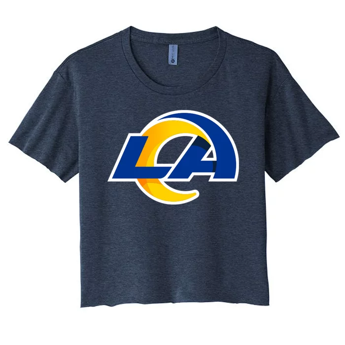 LA  Los Angeles Football Women's Crop Top Tee