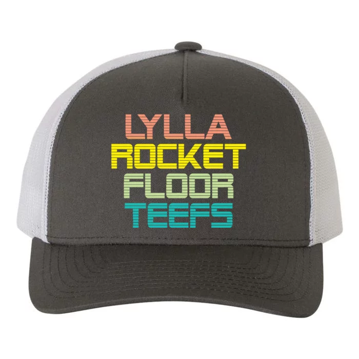 Lylla & Rocket & Floor & Teefs Yupoong Adult 5-Panel Trucker Hat