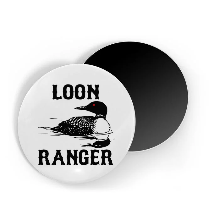 Loon Ranger Funny Common Loon Bird Watching Magnet