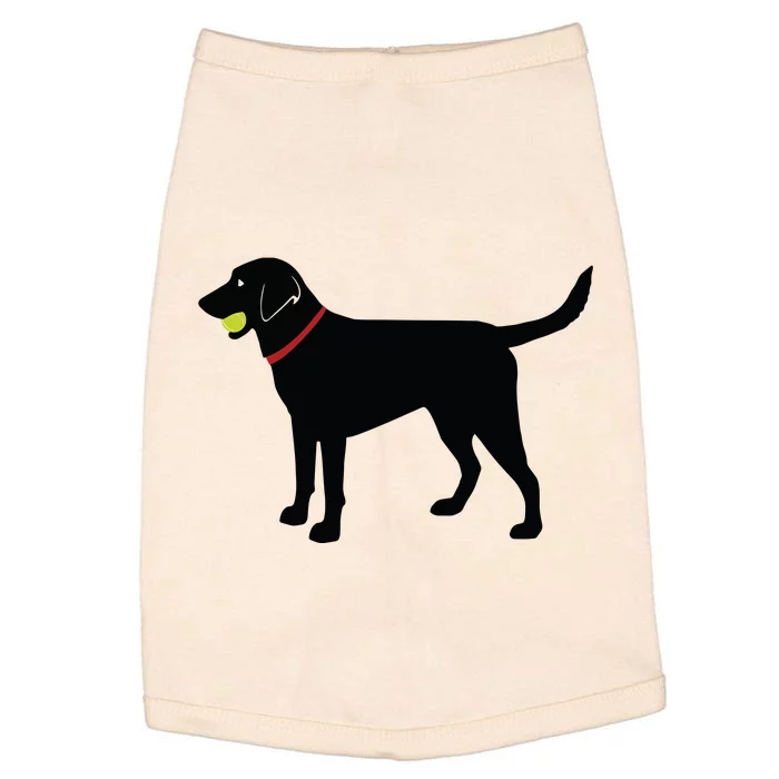 Labrador Retriever Fetch Black Lab Play Ball Doggie Tank