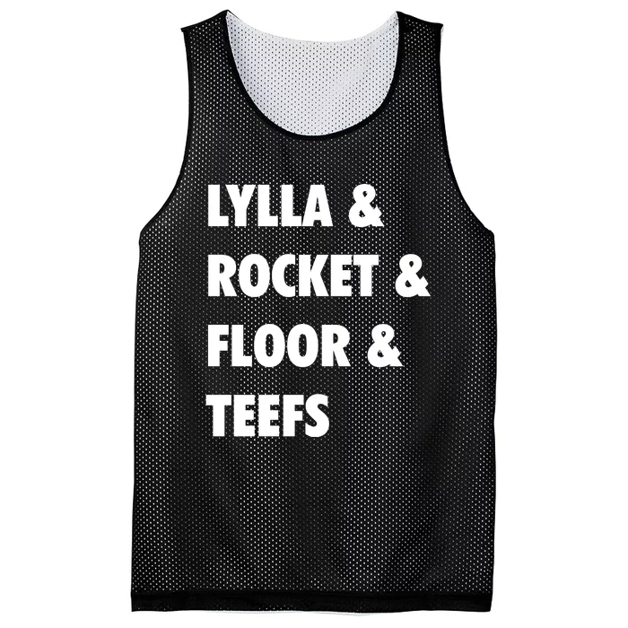 LYLLA & ROCKET & FLOOR & TEEFS Mesh Reversible Basketball Jersey Tank