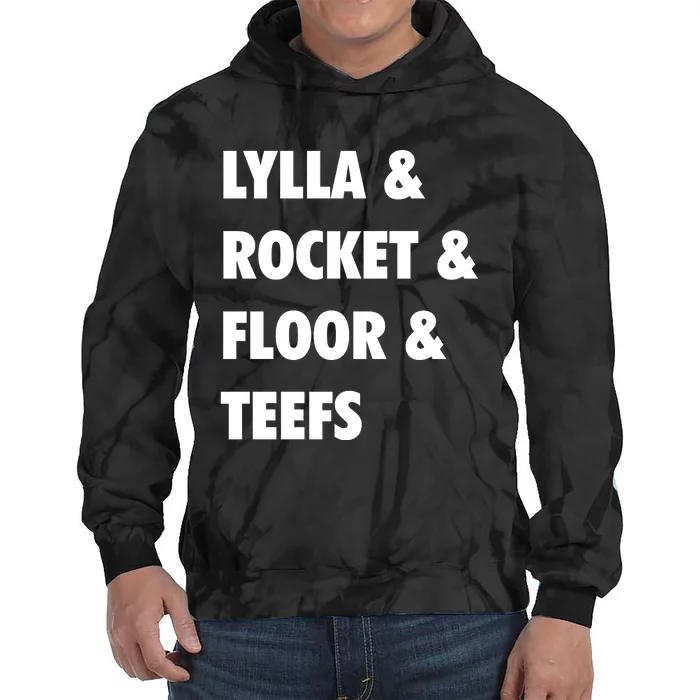 LYLLA & ROCKET & FLOOR & TEEFS Tie Dye Hoodie