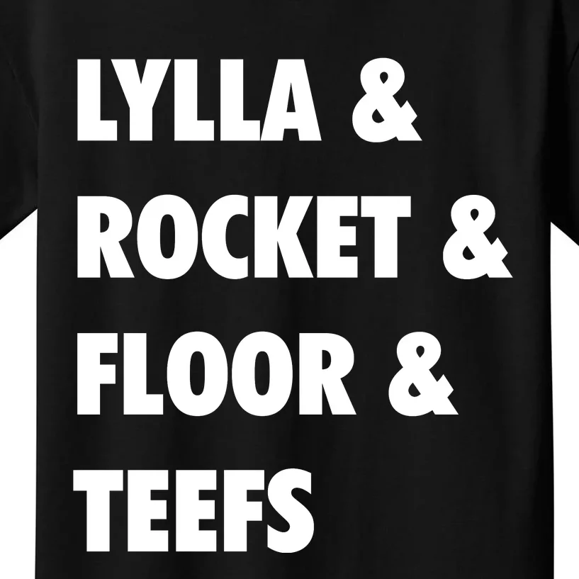 LYLLA & ROCKET & FLOOR & TEEFS Kids T-Shirt