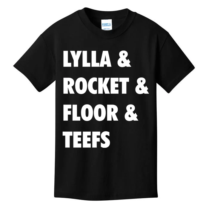 LYLLA & ROCKET & FLOOR & TEEFS Kids T-Shirt