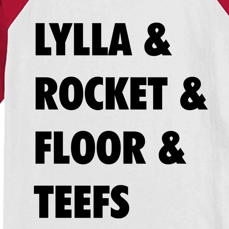 LYLLA & ROCKET & FLOOR & TEEFS Kids Colorblock Raglan Jersey