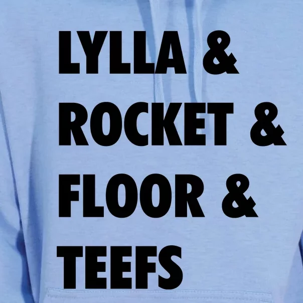 LYLLA & ROCKET & FLOOR & TEEFS Unisex Surf Hoodie