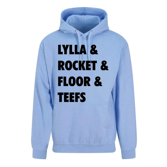 LYLLA & ROCKET & FLOOR & TEEFS Unisex Surf Hoodie