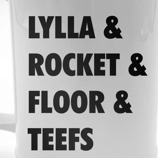 LYLLA & ROCKET & FLOOR & TEEFS Front & Back Beer Stein